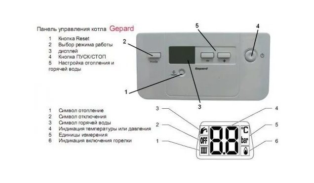 настройка протерм гепард
